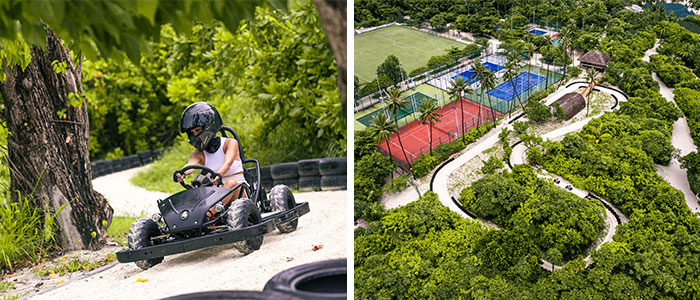 Siyam World - Go Kart track © Sun Siyam Resorts