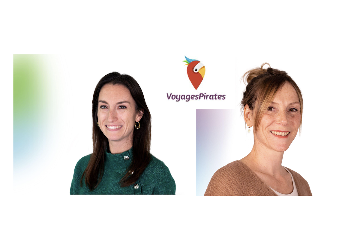 VoyagesPirates renforce son équipe avec les nominations de Lucile Grigné et de Virginie Giaccobi - Photos VoyagesPirates, montage AB