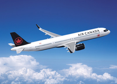 l'A.321XLR. Air Canada a passé commande de 30 de ces appareils ( plus 14 options) et devrait recevoir les premiers exemplaires d’ici 2025. Crédit : Air Canada