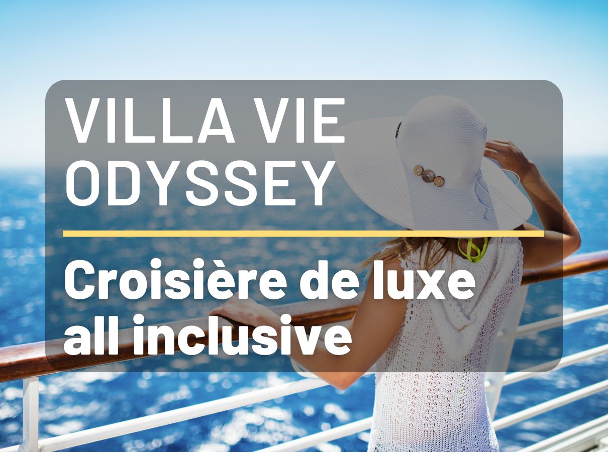 Villa Vie Odyssey, le navire résidentiel proposant une croisière sans fin