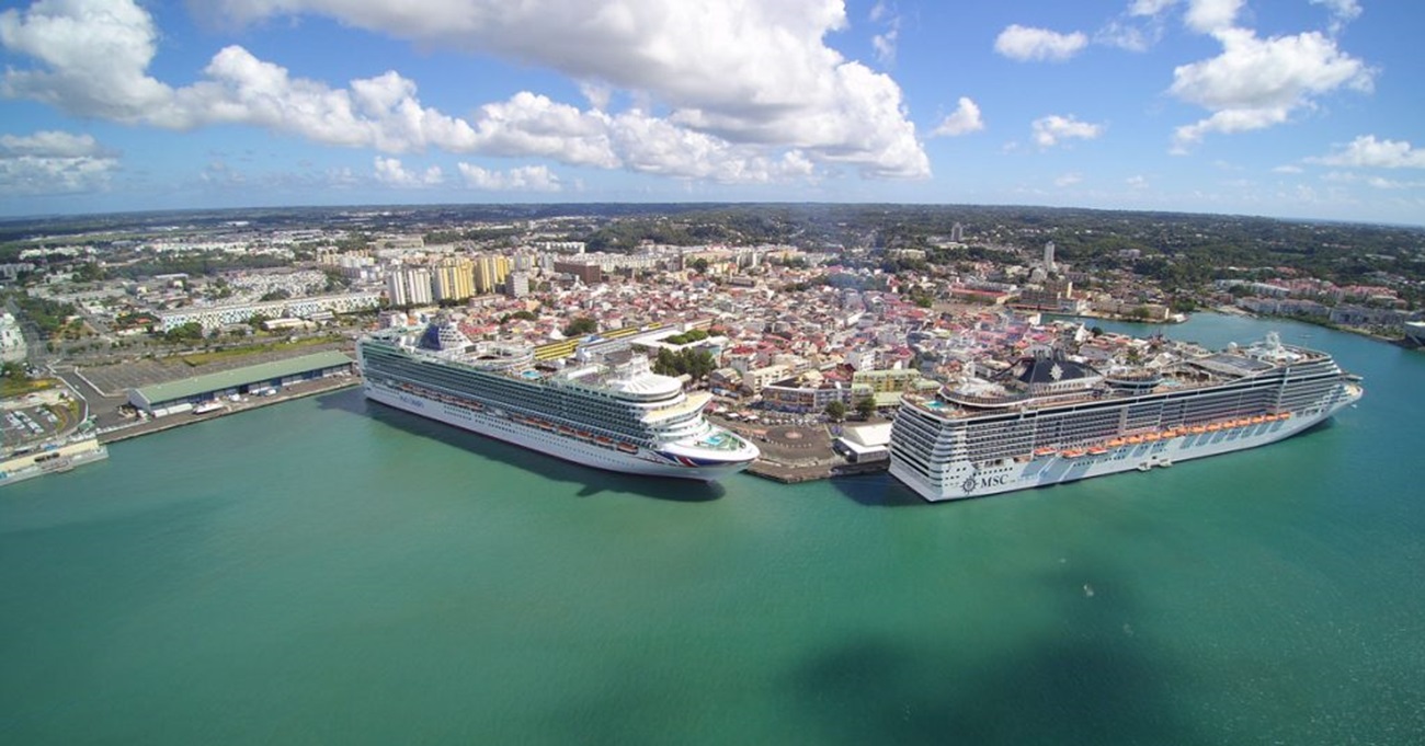 301 escales sont prévues en Guadeloupe lors de la prochaine saison, du 2 novembre au 25 avril @Grand port maritime de Guadeloupe.