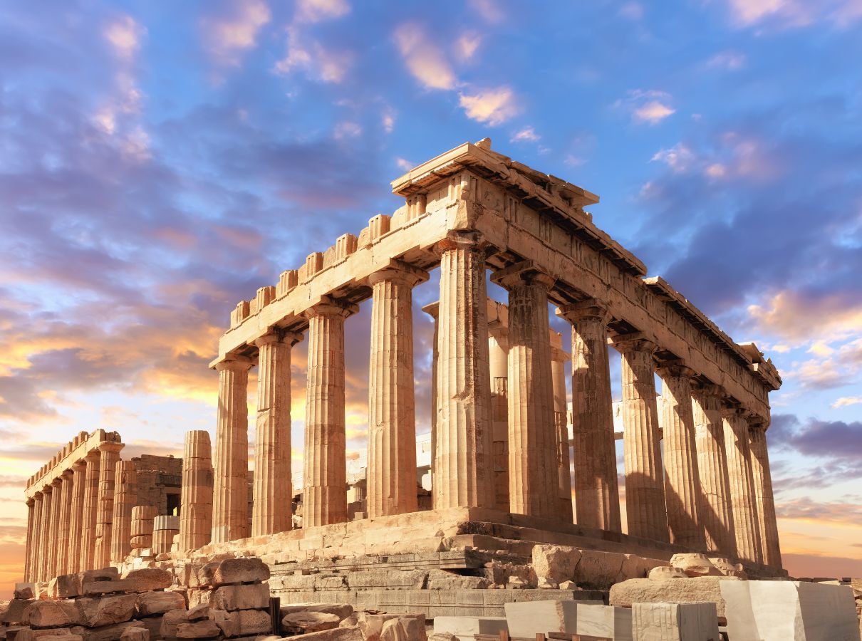 L’Acropole, inscrit au patrimoine mondial de l’UNESCO depuis 1987.