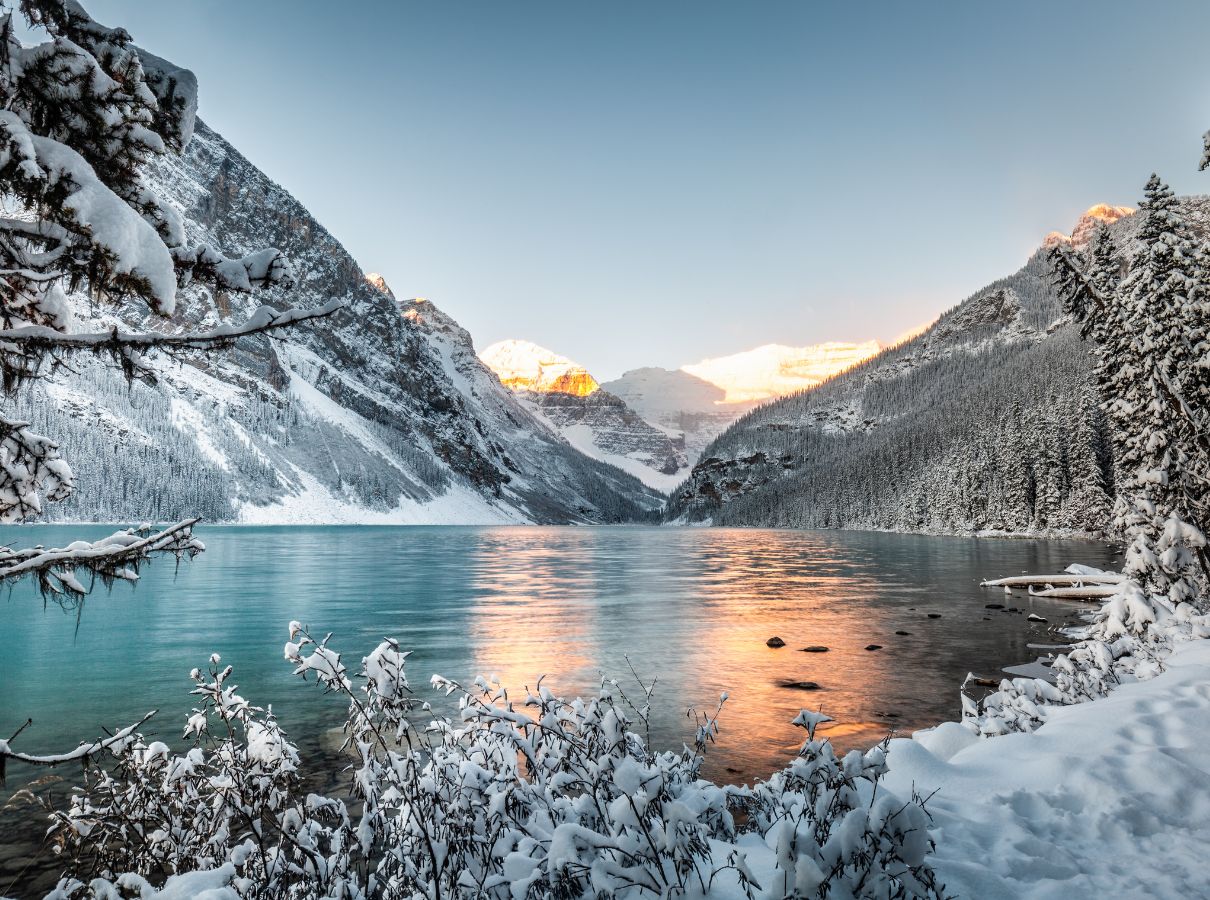 Les 6 000 km2 du parc national Banff abritent les Rocheuses canadiennes, classées patrimoine mondial de l'UNESCO.