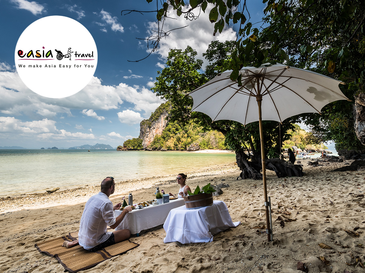 Un apéritif en amoureux © Easia Travel