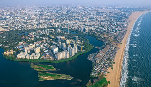 Chennai, la capitale du "pays des Tamouls", s'appelait jadis Madras (© Studio A-15/ Tamil Nadu Tourism)