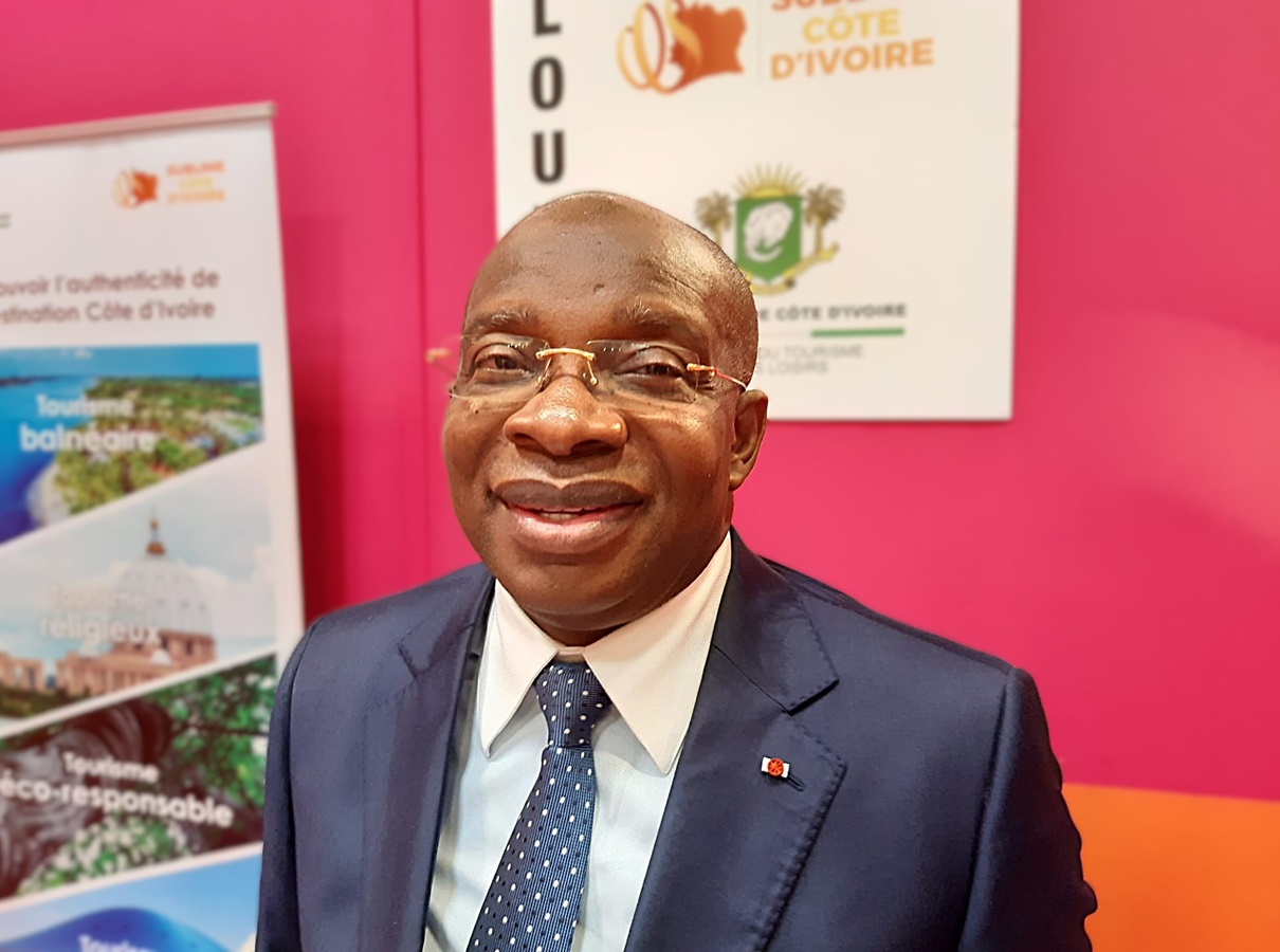 "La desserte de Paris par Air Côte d'ivoire n'est qu'un début, nous ouvrirons d'autres lignes en Europe," explique Siandou Fofana, le ministre du Tourisme de la Côte d'Ivoire - RP