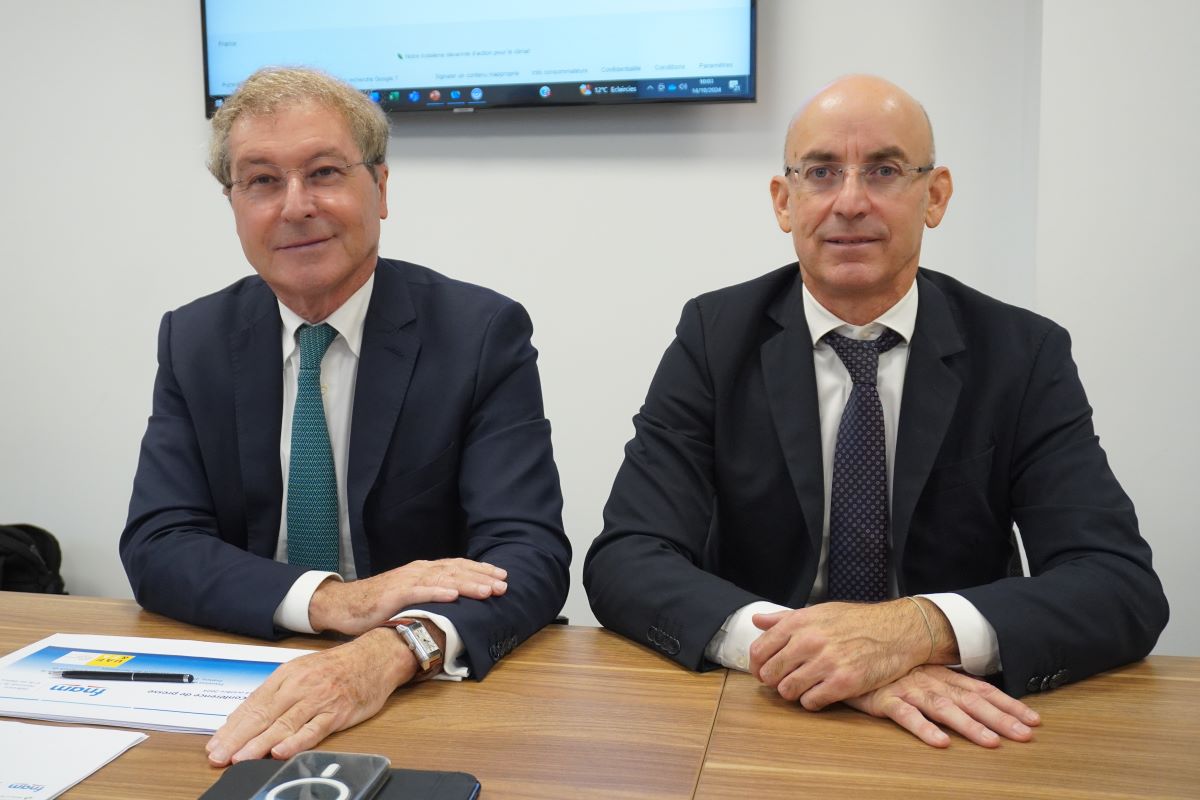 Pascal de Izaguirre, Président de la FNAM et Thomas Juin, Président de l'UAF: "Un milliard d'euros en un an, sans aucune progressivité dans le temps, c'est de l'inédit, du jamais vu". Photo : C.Hardin.