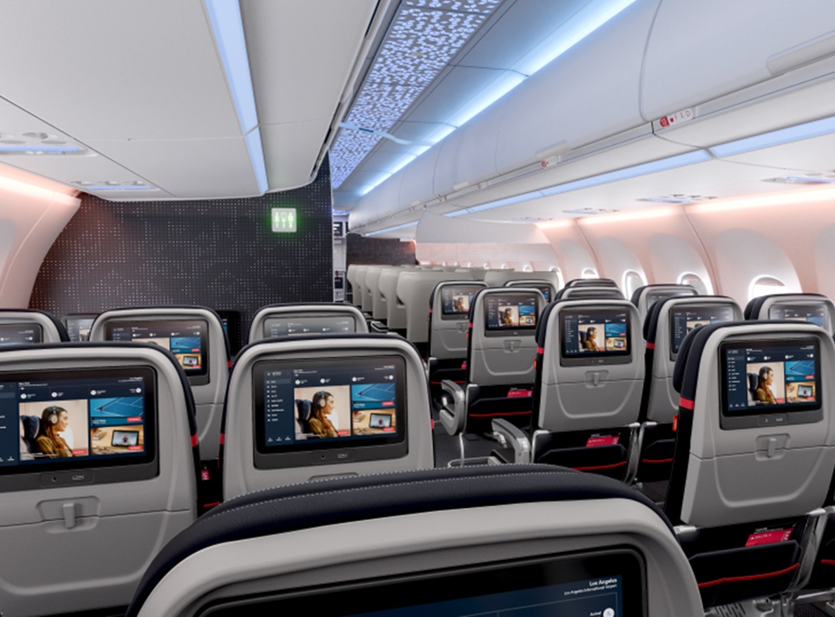 Delta Air Lines : Les A350 auront les nouvelles cabines en 2025 - DR