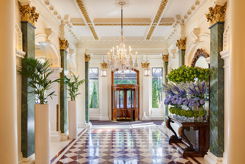 The Shelbourne Hotel, Lobby, Dublin © Courtesy Barry Murphy Photography