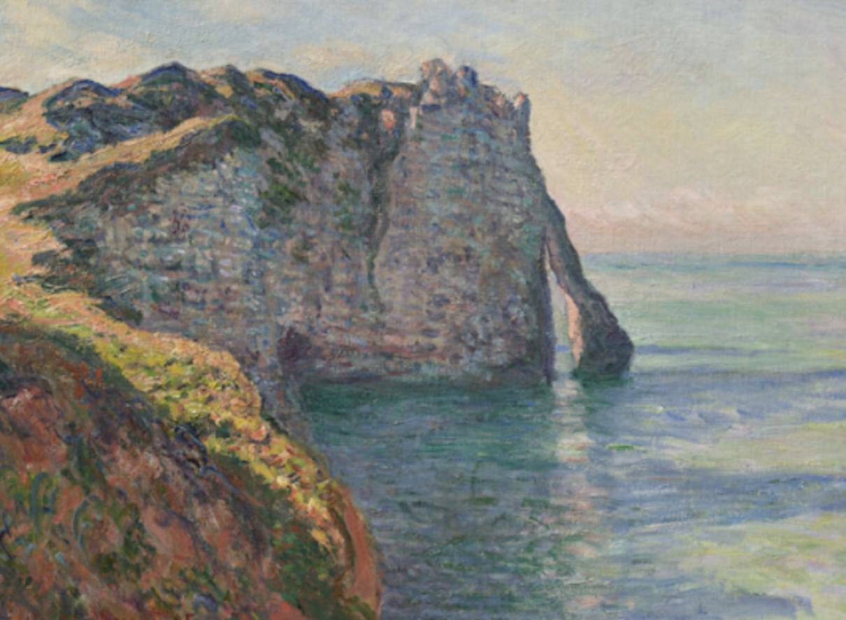 Claude Monet, La falaise d’Aval, 1885, huile sur toile, 65 x 81 cm, Musée Barberini, Potsdam - ©akg-images