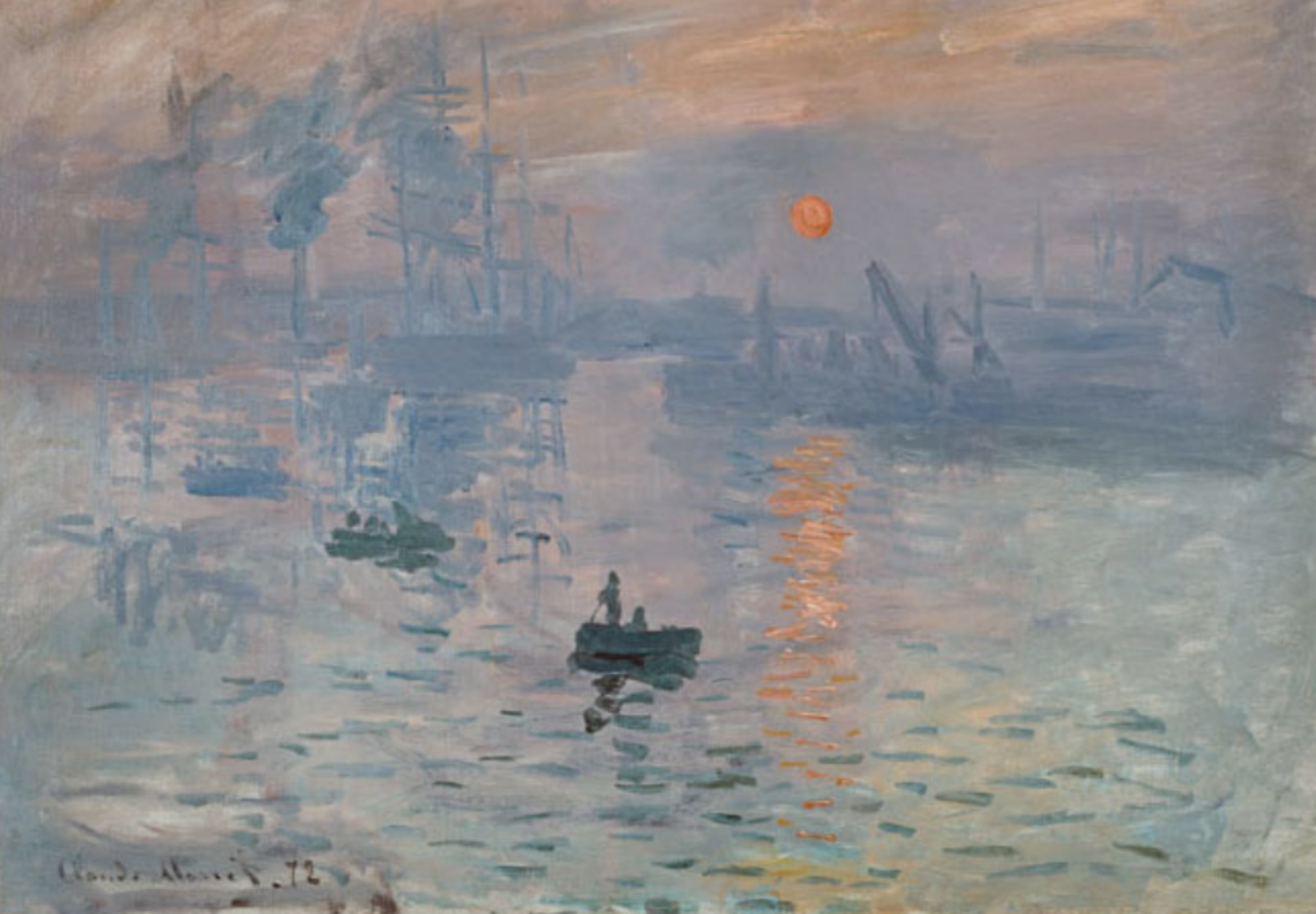 Claude Monet, Impression, soleil levant, 1872, huile sur toile, 50 x 65 cm, musée Marmottan Monet, Paris - ©akg-images