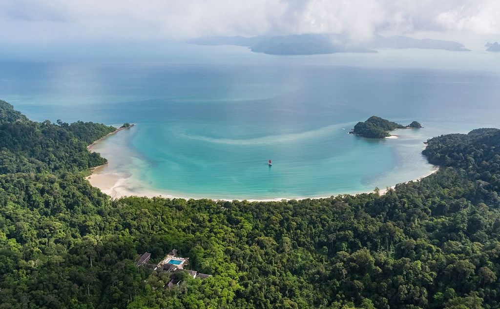 Le Datai Langkawi, un complexe de luxe niché au cœur d’une très ancienne forêt tropicale primaire (©Eric Martin/Datai Langkawi)