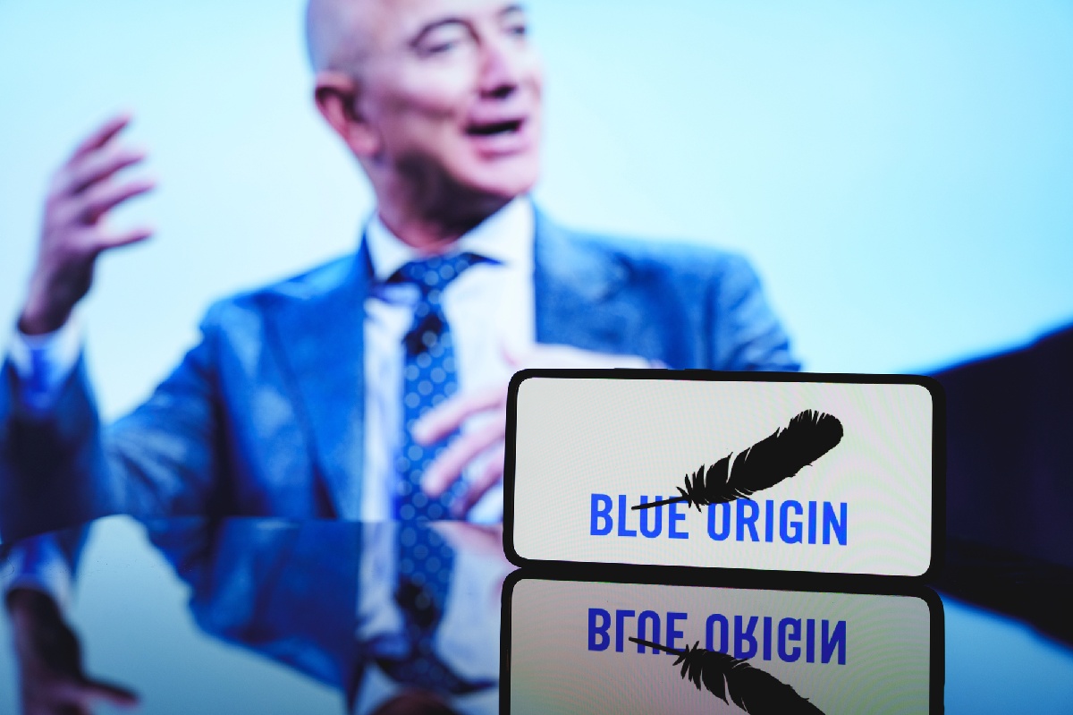 Le premier décollage du lanceur américain New Glen de Jeff Bezos (Blue Origin) a eu lieu, jeudi 16 janvier 2025 peu après 02h03  - Depositphotos.com Auteur rokas91