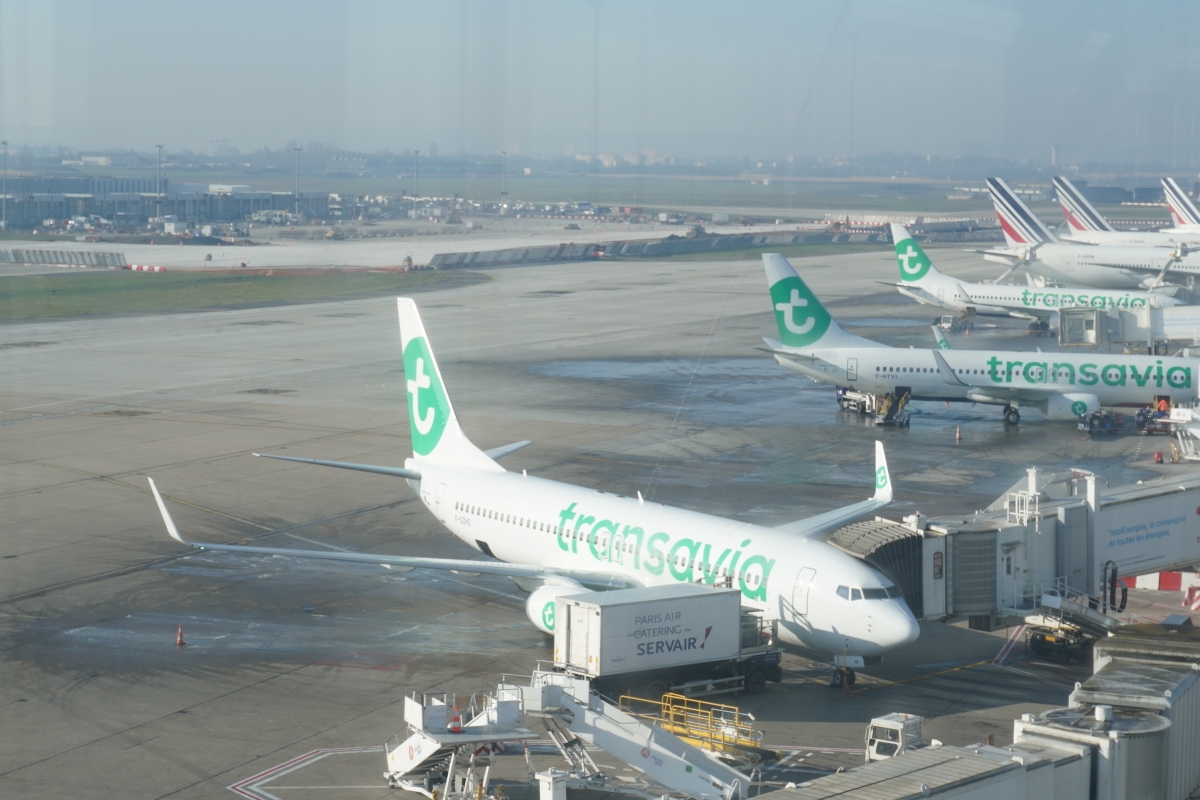 Aéroport d'Orly. le trafic intérieur poursuit sa décroissance. Photo : C.Hardin