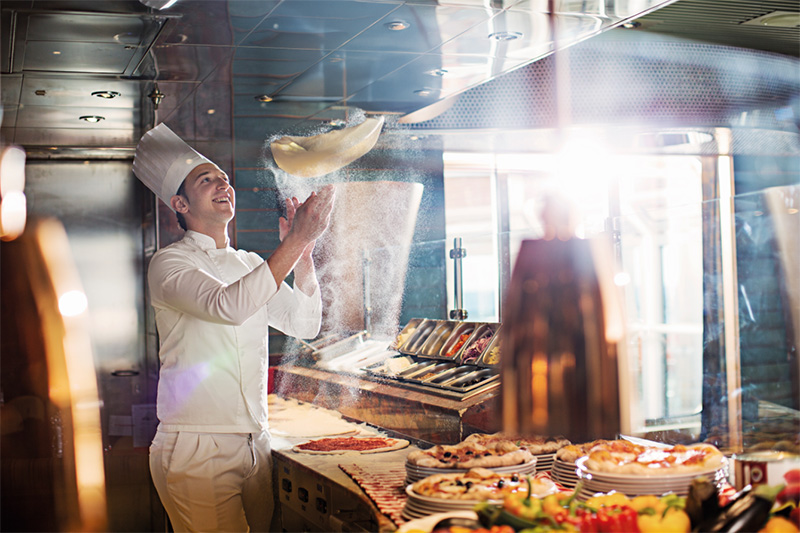 © Costa Croisières – La pizzeria Pummid’Oro