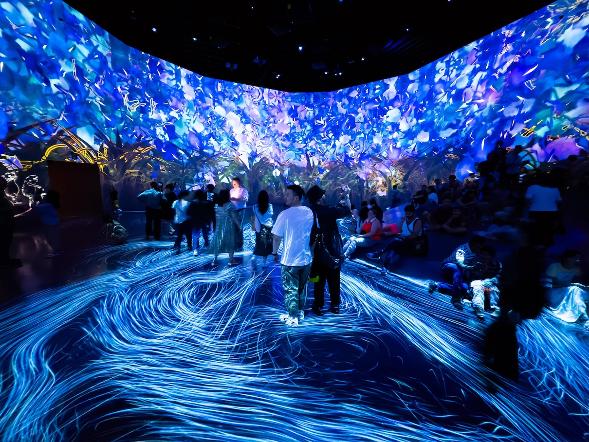 Le musée d'art numérique teamLab Planets à Tokyo - Depositphotos @worldpitou@gmail.com