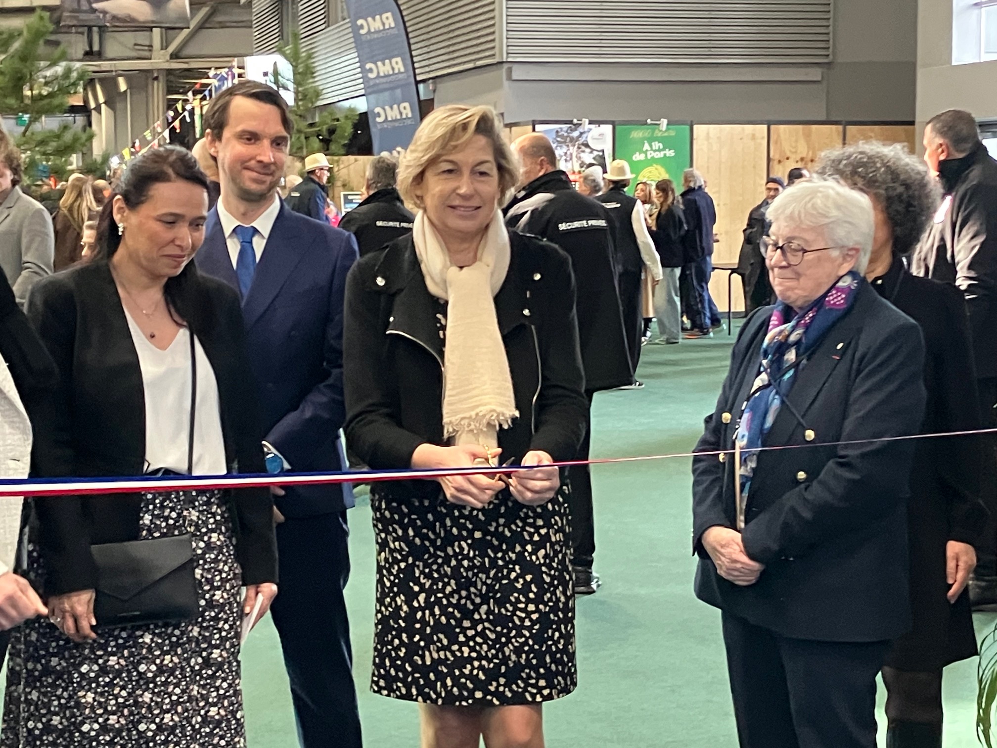 Nathalie Delattre, ministre en charge du tourisme, a inauguré le SMT. (c)T.Beaurepère