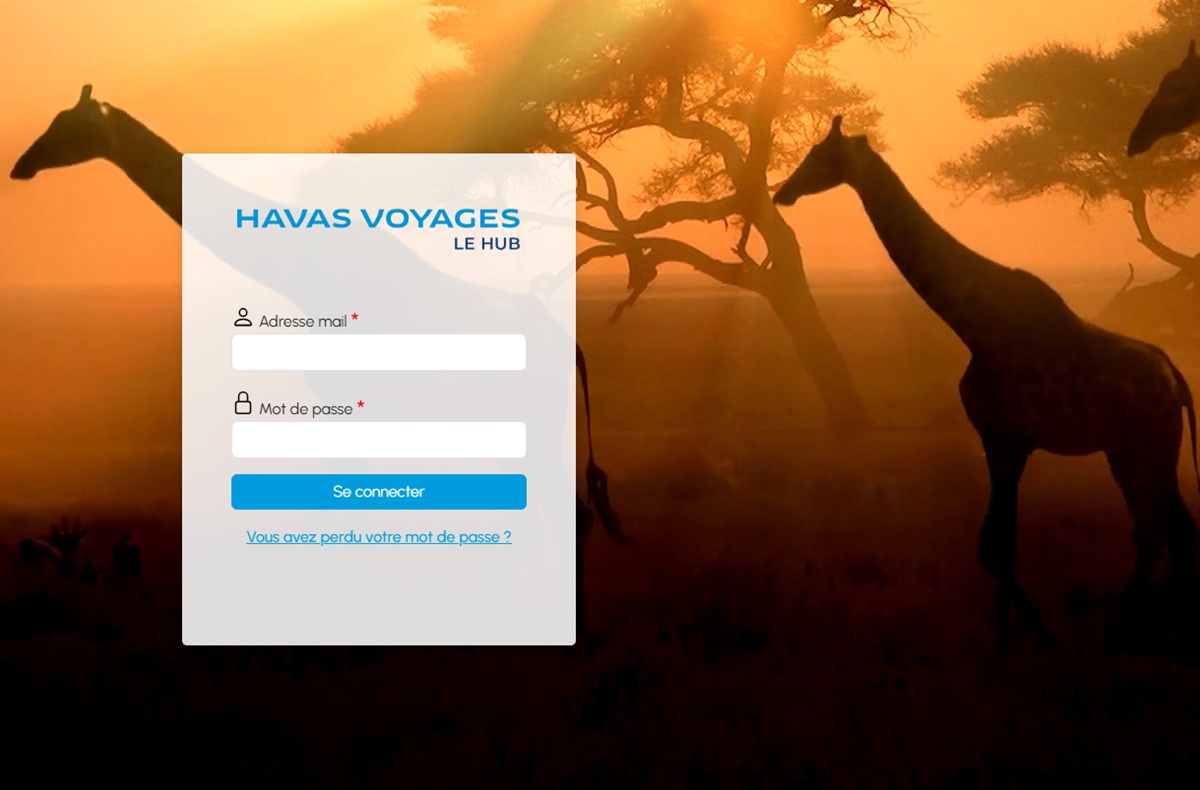 « Le Hub » va permettre à toutes les agences franchisées Havas Voyages « d’aller plus loin et avec plus de finesse dans le pilotage de leurs ventes » - Capture écran Havas Voyages