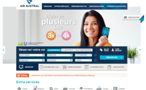 Air Austral propose le paiement en 3 ou 4 fois sans frais