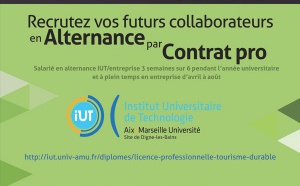 Licence professionnelle Tourisme durable en alternance