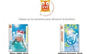 L’esprit VVF Villages dans 2 brochures en ligne Hiver 2009-2010 et Séjours Groupes 2010