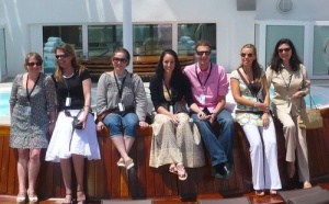 Les agents de voyages visitent les navires de The Yachts of Seabourn