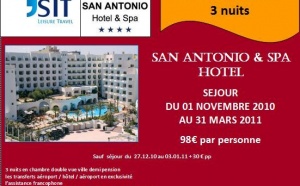 SIT TRAVEL LEISURE : Offre spéciale IFTM Groupes Malte à l'hôtel San Antonio &amp; Spa 3 nuits à partir de 98 euros par personne 