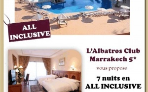 PESCHAUD TRAVEL vous propose 7 nuits à l'Albatros Club Marrakech 5* à seulement 345€