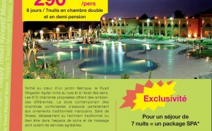 HAPPY TRAVEL MAROC : OFFRE RYAD MOGADOR AGDAL!