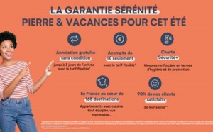 Mesures d'hygiène : Pierre &amp; Vacances met en place une charte Sécurité+