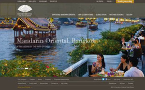 Le site de Mandarin Oriental Hotel Group fait peau neuve