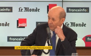 Jean-Yves Le Drian : "le principe c'est on ne voyage pas"