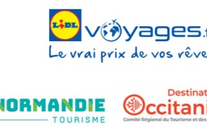 Lidl Voyages s'associe aux CRT Normandie et Occitanie