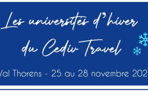 Le CEDIV organisera ses Universités d’hiver à Val Thorens