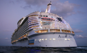 Allure of the Seas pour la première fois à Marseille