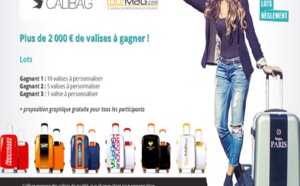 Calibag fait gagner des lots de valises aux couleurs de votre entreprise !