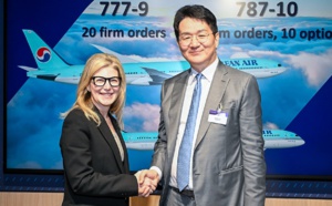 Korean Air prévoit de commander 50 avions Boeing gros-porteurs