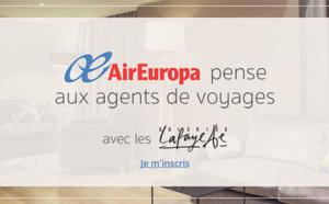 Air Europa lance un jeu concours pour les agents de voyages