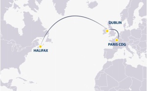 Europe Airpost: CDG-Halifax flights via Dublin until September 11, 2015