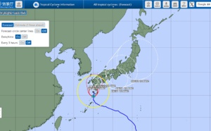 Typhon Shanshan : vols et trains annulés au Japon