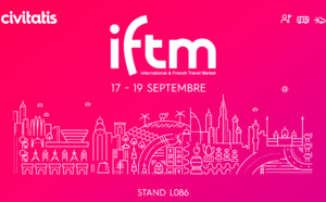 Civitatis, la plateforme d'activités, de visites guidées et de transferts, vous attend à IFTM Top Resa (Stand L086)