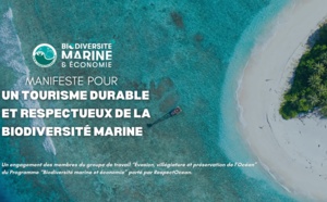 Manifeste tourisme durable : TUI, Ponant, Club s'engagent aux côtés de RespectOcean