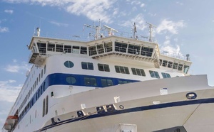 Brittany Ferries prend livraison du ferry hybride le Saint-Malo