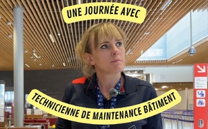 Aéroport CDG : une journée avec Aurélie Haemmerer, technicienne de maintenance bâtiment (vidéo)