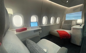 Air France : visitez la luxueuse cabine "La Première" (photos)