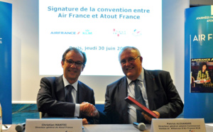 Promotion de la France : Air France et Atout France signent une convention de partenariat