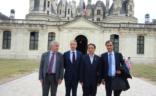 Le Ministre Chinois du Tourisme au Château de Chambord