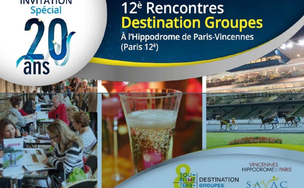 Destination Groupes fête ses 20 ans le 11 octobre 2016