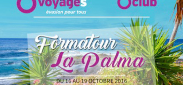 Canaries : Formatour Ôvoyages à La Palma du 16 au 19 octobre 2016