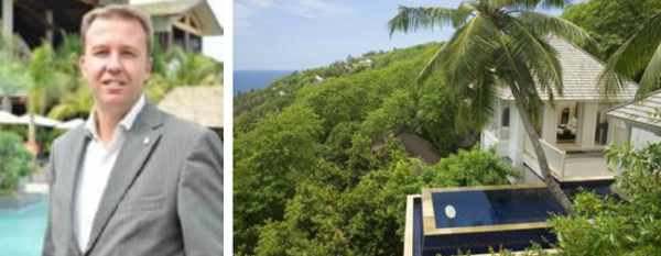 Franck Seguin nouveau Directeur Général du Banyan Tree Seychelles